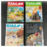 4 Childrens Science Kits- KidzLabs & Solar System