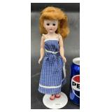 1957 Jill Vogue Doll in Original Dress w Stand