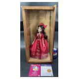 Disney Princess Belle Porcelain Doll in Display