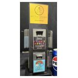 42 Give-a-Sip Wallet Bottle Opener on Display Rack