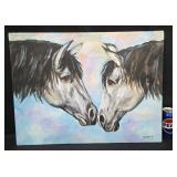 Original Painting "Friends" by Blue Bond