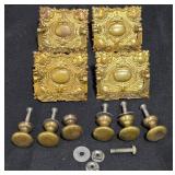Antique Brass Furniture Handles & Knobs