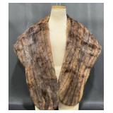 Erma Collins Mink Shawl w Satin Lining Portland OR