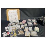 Assorted Fashion Jewelry & Accessories, Cases