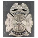 Tangent, OR Fire Dept. Badge