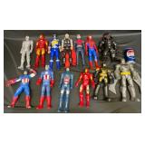 13 Marvel & DC Character Action Figure Toys