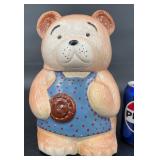 Vintage Ceramic Bear Cookie Jar