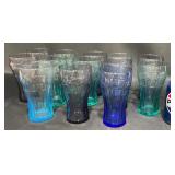 13 Vintage McDonaldï¿½s Coca-Cola Drinking Glasses