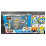 New Sonic The Hedgehog Diorama & 4 Action Figures