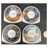 4 PSP PlayStation UMD Video Games ï¿½ Star Wars+