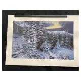 Hunters Moon The Hunt Art Print by Michael Sieve