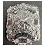 Aluminum Co. of America FD Vancouver, WA Badge
