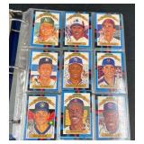 Binder w 40 Pages of Donruss Baseball Cards ï¿½87