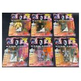 6 Star Trek Generations Action Figure Toys