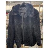The Jasperz Sherpa Rabbit Coat Womenï¿½s Sz XL/2XL
