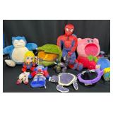 Big Lot of Marvel, Pokemon & Halo Plush Toys