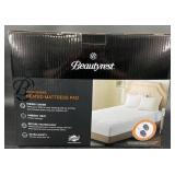 New Beautyrest Microfiber Heated Mattress Pad