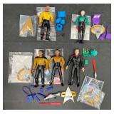 Star Trek Action Figure Toys w Accessories