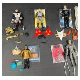 Star Trek Action Figure Toys w Accessories
