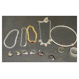 Jewelry Assortment Some Sterling Silver