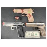 3 BB Pistols ï¿½ Crosman Stinger, Czech P-09
