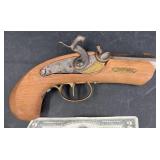 Antq Derringer Dikar 45 Cal. Black Powder Pistol