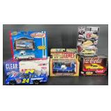 5 Diecast Cars ï¿½ Road Champs, Matchbox, Castline