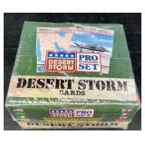 Sealed Box Desert Storm Pro Set Trading Cards