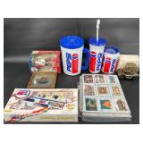 Pepsi Collectibles- Trading Cards, Vehicles, Mugs+