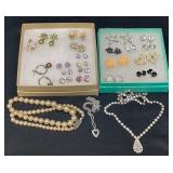 Assorted Fashion Earrings & Necklaces
