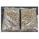 2 Bags Tortoise Buttons 10-Gross Ea #5180, Sz 24L