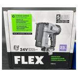 New, Sealed Flex 24V 23GA Pin Nailer