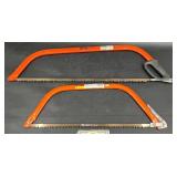 2 Bow Saws ï¿½ 30" Bahco & 24" GreatNeck