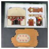 Retired 2002 LE Hallmark The Family Room Set