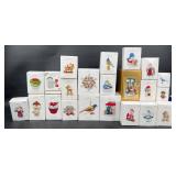 Retired Painted Hallmark Ornaments Collection