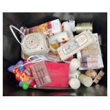 18 Gallon Tub of Assorted Candles & Accessories 18 Gallon Tub of Assorted Candles & Accessories