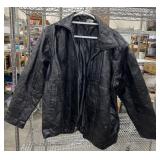 Flight Path Black Leather Jacket Sz L Flight Path Black Leather Jacket Sz L