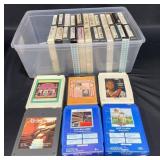 30 Vntg 8-Track Music Tapes ï¿½ Mel Tillis, Roy