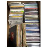 56 Music CDs & 32 Vinyl 45RPM Records, Various