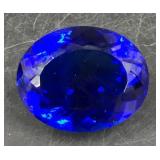 147.05ct Natural Blue Tanzanite Oval Cut Gemstone