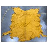 Clean Moose Hide w Natural Finish & Open Edges Clean Moose Hide w Natural Finish & Open Edges