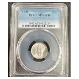 1943 Mercury Dime PCGS MS65FB Certified 1943 Mercury Dime PCGS MS65FB Certified
