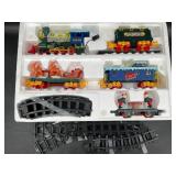 North Pole Christmas Express Train Set w Tracks North Pole Christmas Express Train Set w Tracks