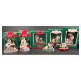 5 Hallmark Frosty Friends Holiday Ornaments, Boxes 5 Hallmark Frosty Friends Holiday Ornaments, Boxes