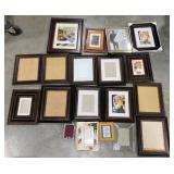 18 Various Picture Frames w Wedding Photo Album 18 Various Picture Frames w Wedding Photo Album