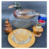 Myrtleood Decor Items, Duck, Table Lighter + Myrtleood Decor Items, Duck, Table Lighter +