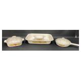 Vntg CorningWare Baking � Casseroles, Skillet Vntg CorningWare Baking � Casseroles, Skillet