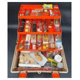 Gamefisher Tackle Box w Lures, Sinkers, Line + Gamefisher Tackle Box w Lures, Sinkers, Line +