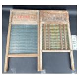 2 Vintage Washboards ï¿½ National & Howard