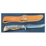 Camillus USA #1013 Knife�w Leather Sheath Camillus USA #1013 Knife�w Leather Sheath
